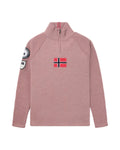 AMUNDSEN BOLIED SKI SWEATER WOMENS W/FLAG
