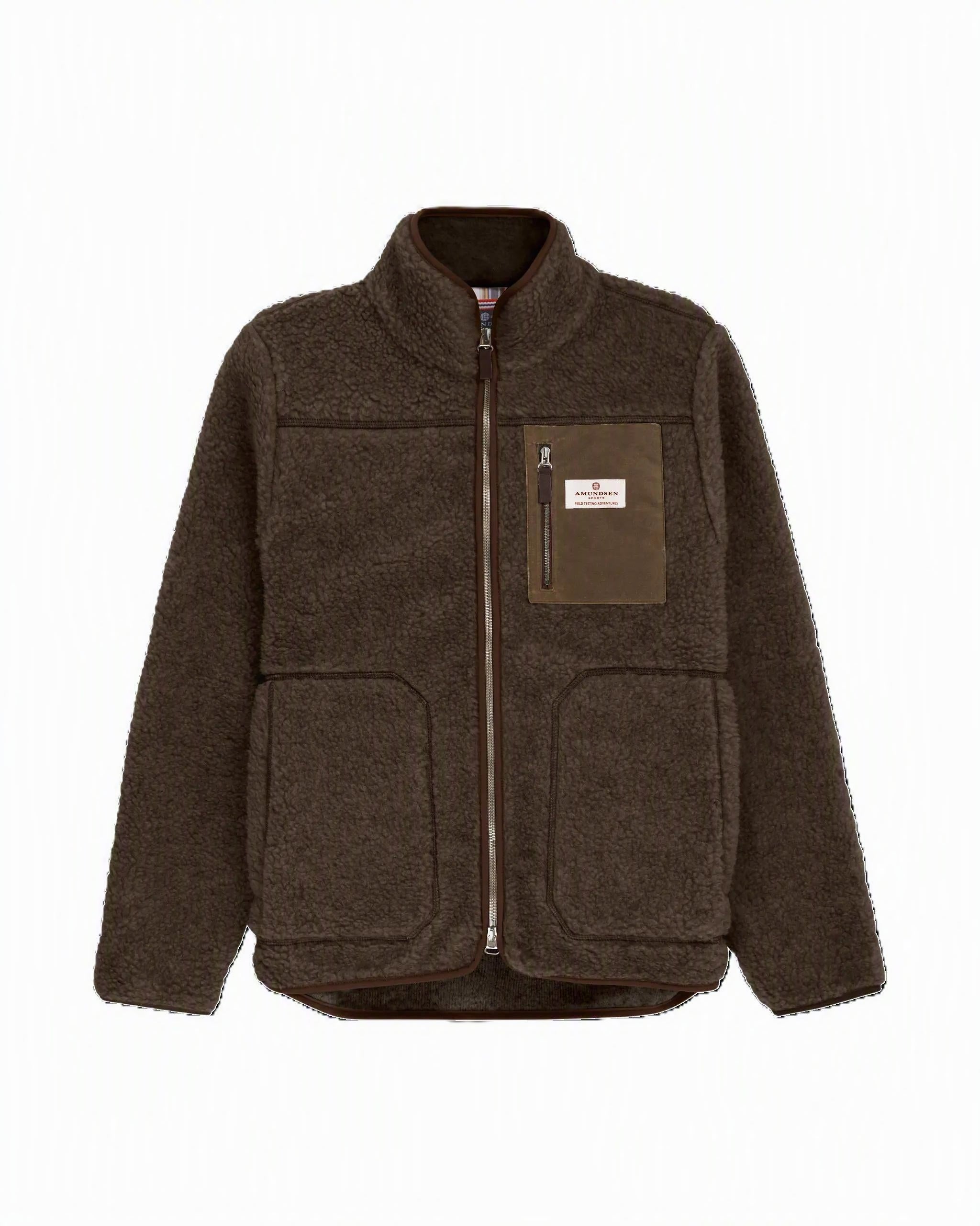 AMUNDSEN MENS HEROES WOOL FLEECE JKT