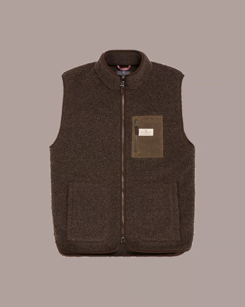 AMUNDSEN MENS HEROES WOOL FLEECE VEST