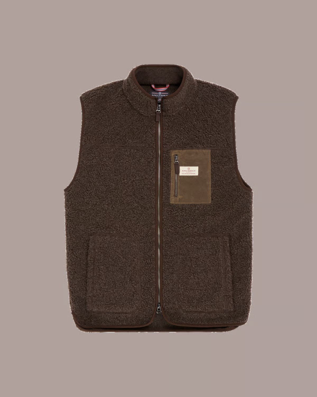 AMUNDSEN MENS HEROES WOOL FLEECE VEST