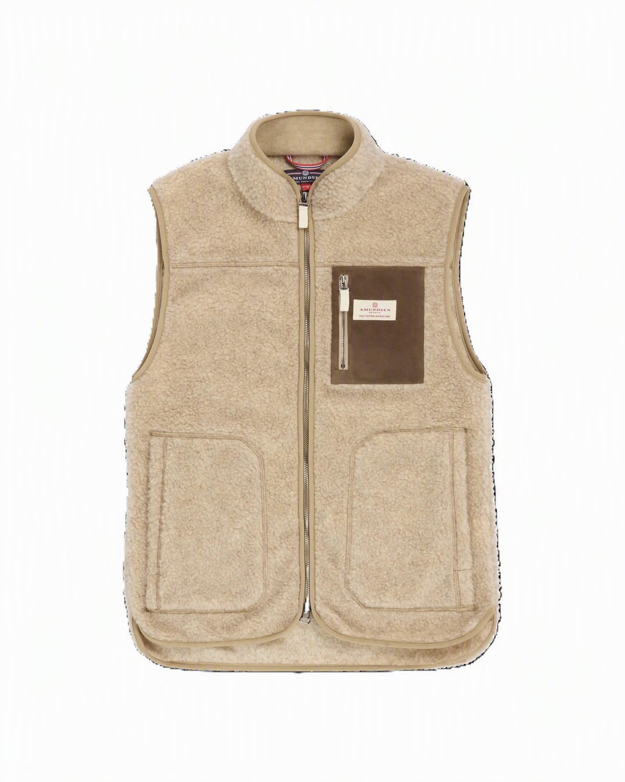 AMUNDSEN WOMENS HEROES WOOL FLEECE VEST
