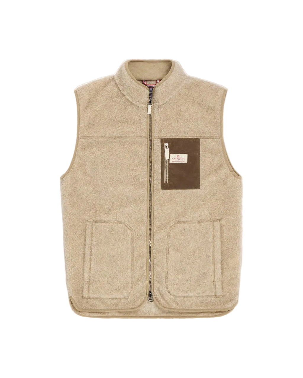 AMUNDSEN MENS HEROES WOOL FLEECE VEST