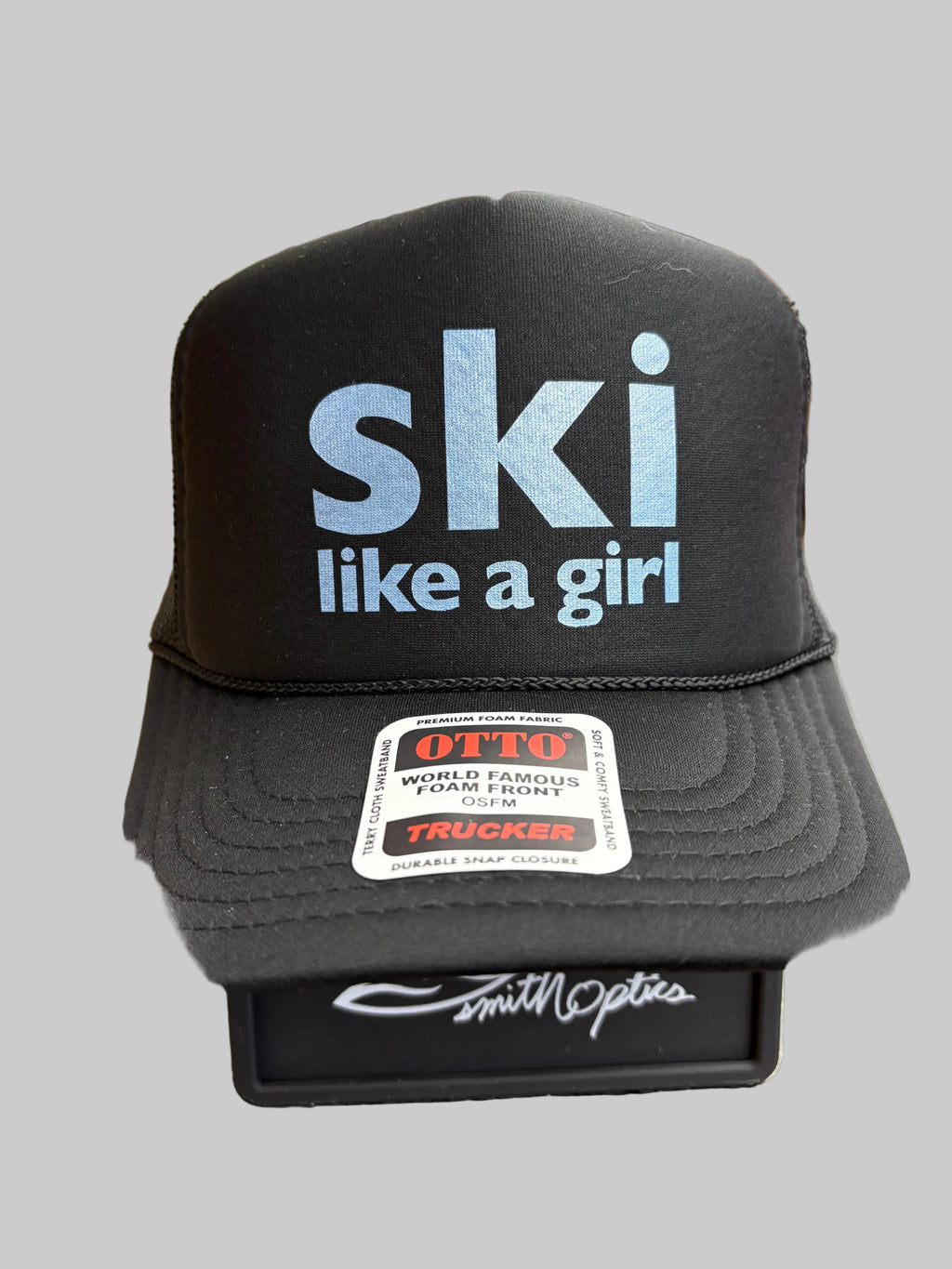 HOT VINYL SKI LIKE A GIRL TRUCKER
