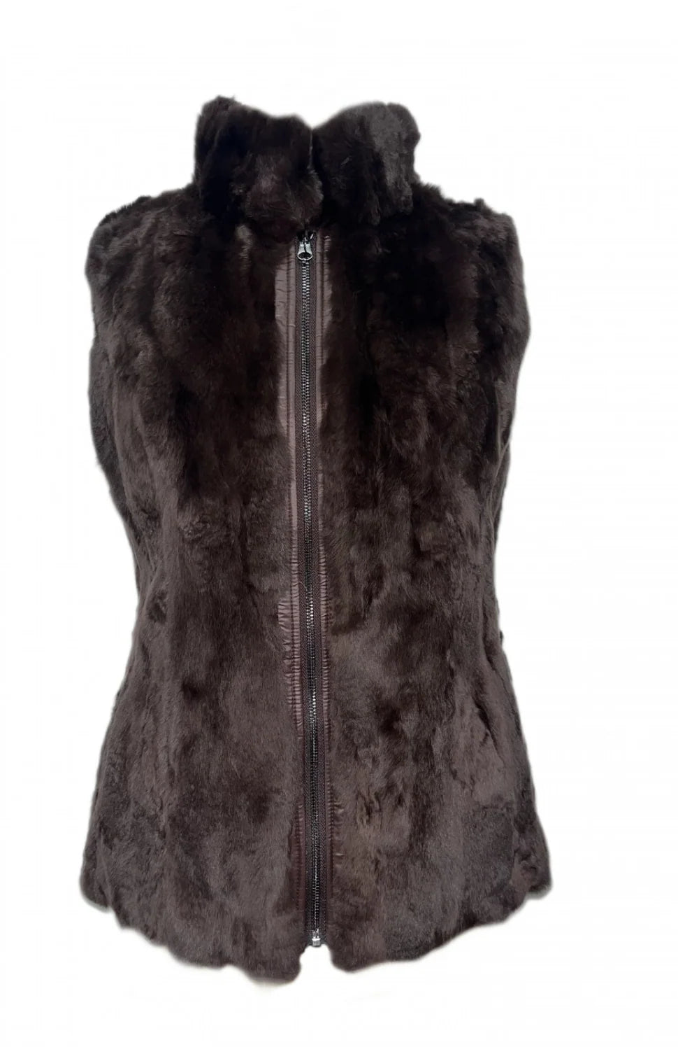 LINDA RICHARDS WOMENS ZIP REVERSE VEST