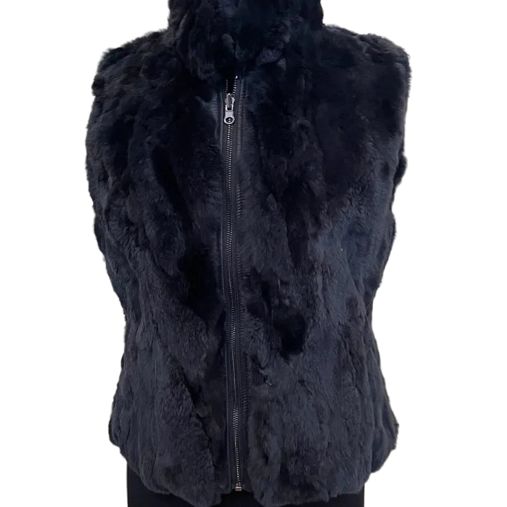LINDA RICHARDS WOMENS ZIP REVERSE VEST
