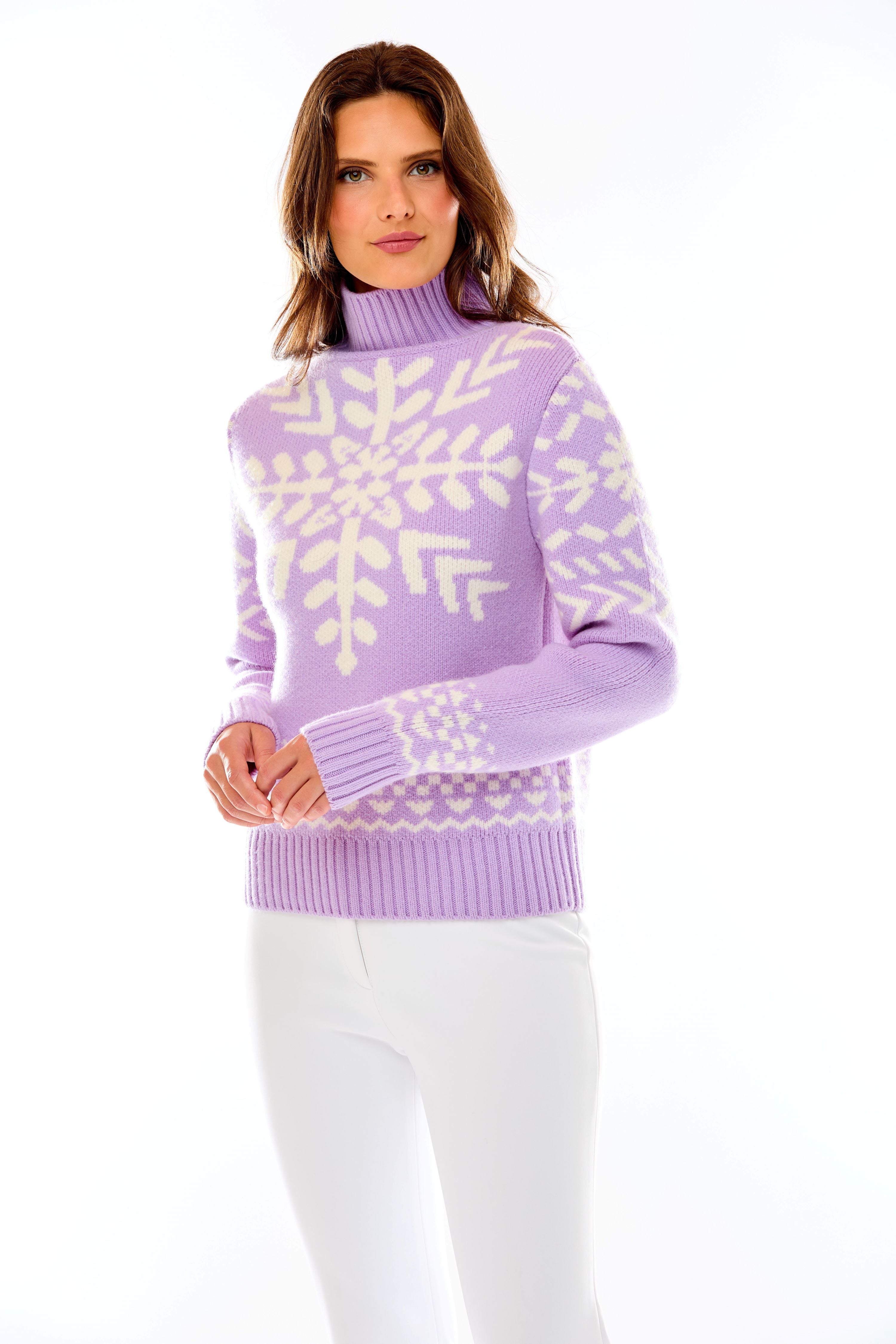 MARK MILLER LUMI SNOWFLAKE SWEATER