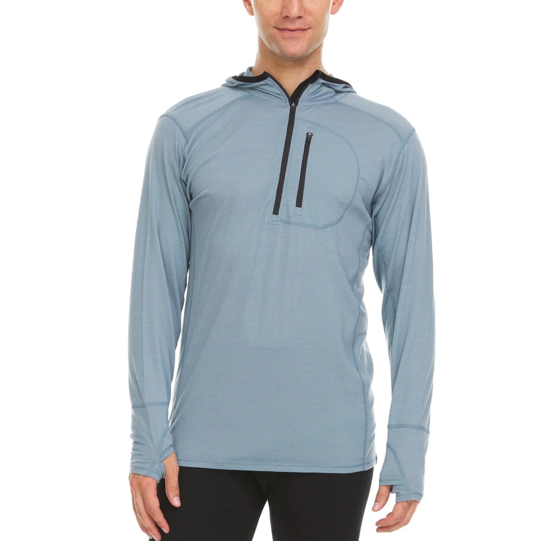 MEN'S 1/4 SUN HOODIE 1280