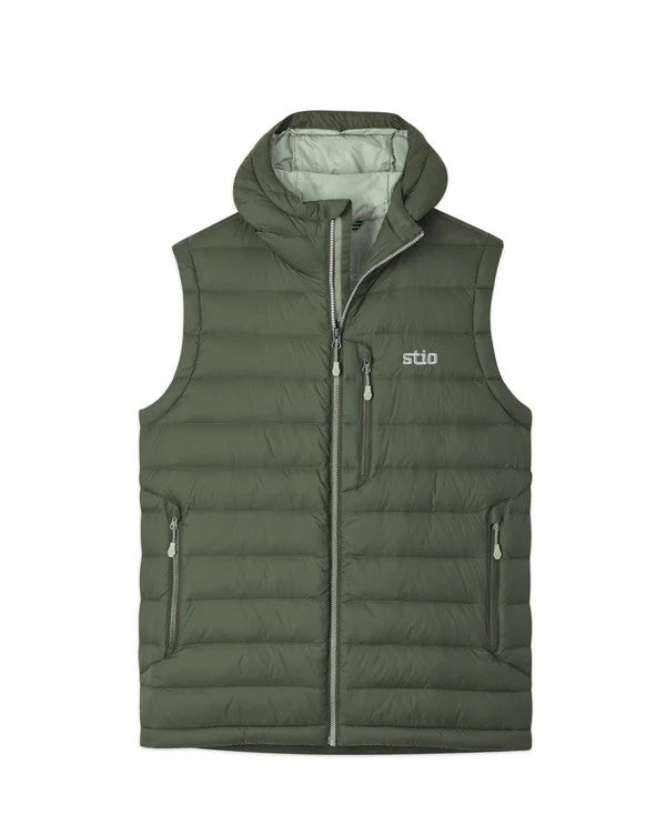 Mens Hometown Down Hooded Vest