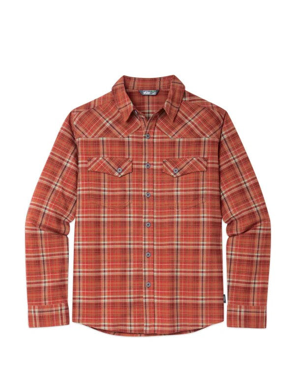 Mens Junction Midweight Flannel Shirt