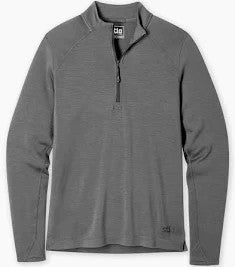 MENS BASIS PEAKWOOL 1/2 ZIP 200690