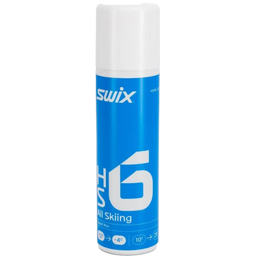 SWIX HS6 Liq. Blue -4°C/-12°C, 125ml, USA