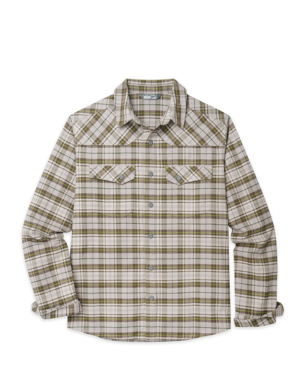 Stio Mens Junction Midweight Flannel Shirt