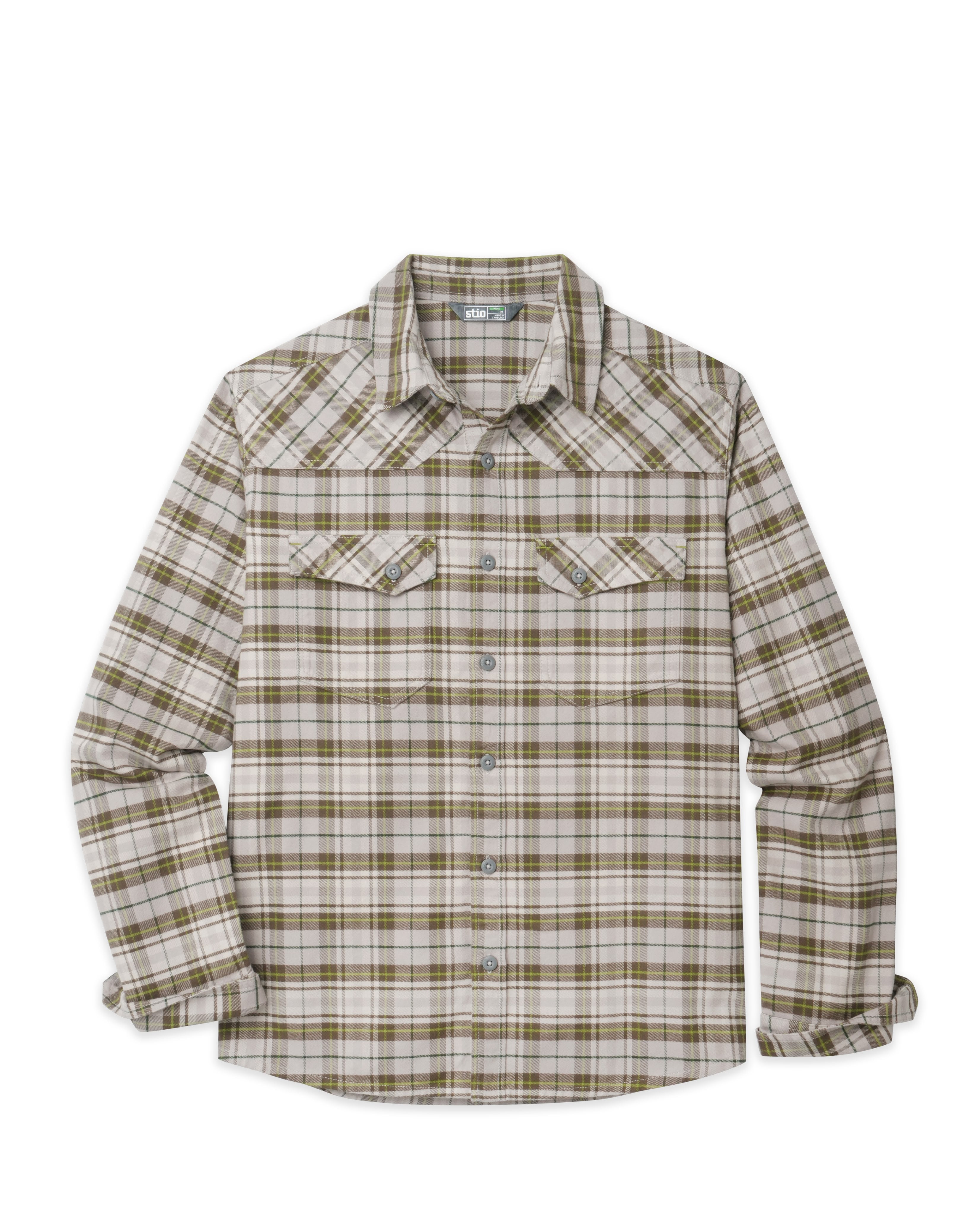 Stio Mens Junction Midweight Flannel Shirt