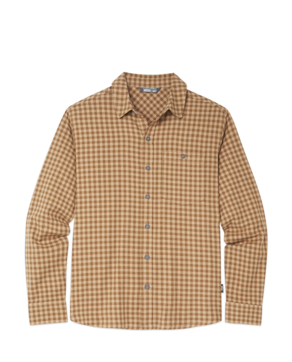 Stio Mens Miter Stretch Lightweight Flannel Shirt
