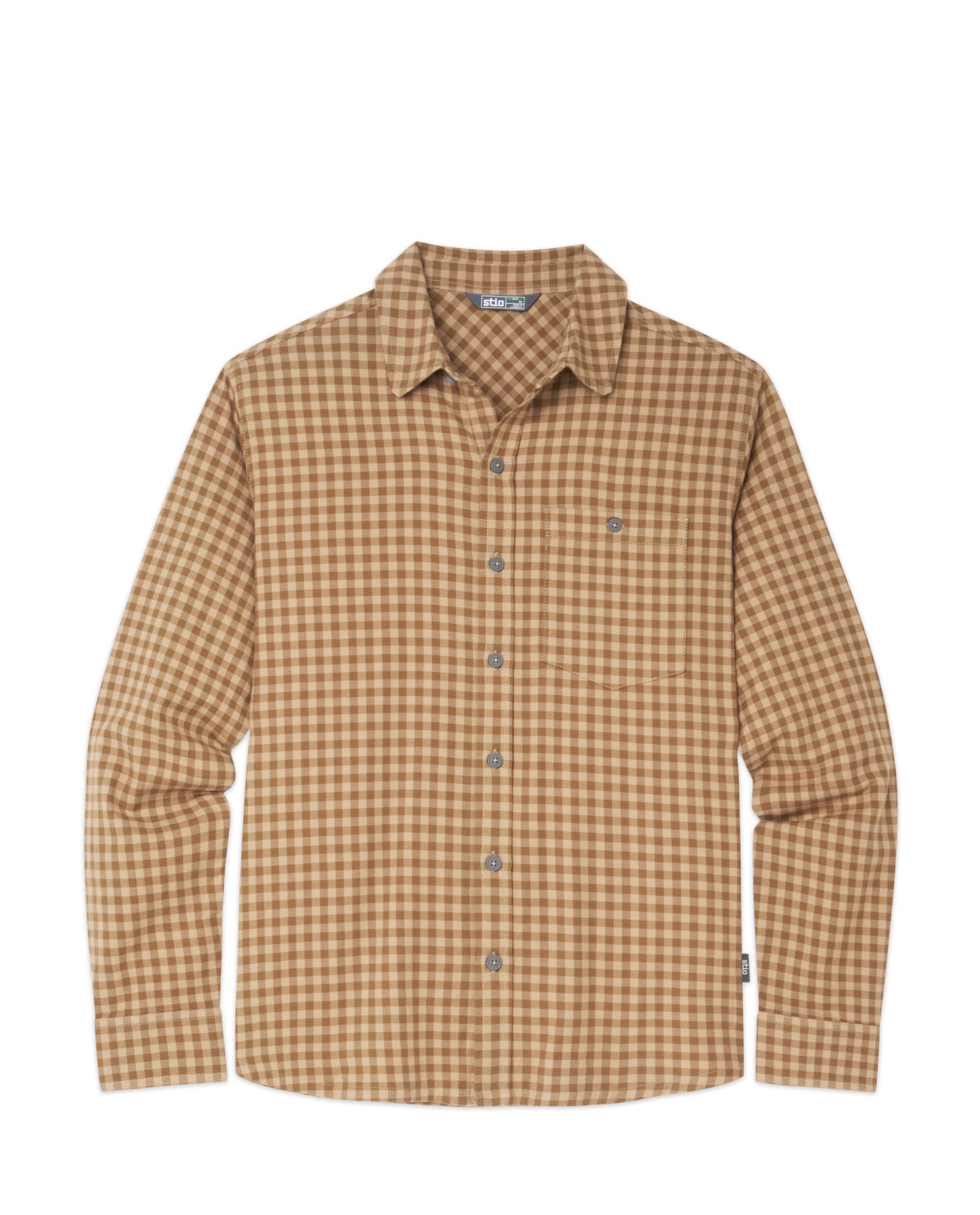 Stio Mens Miter Stretch Lightweight Flannel Shirt