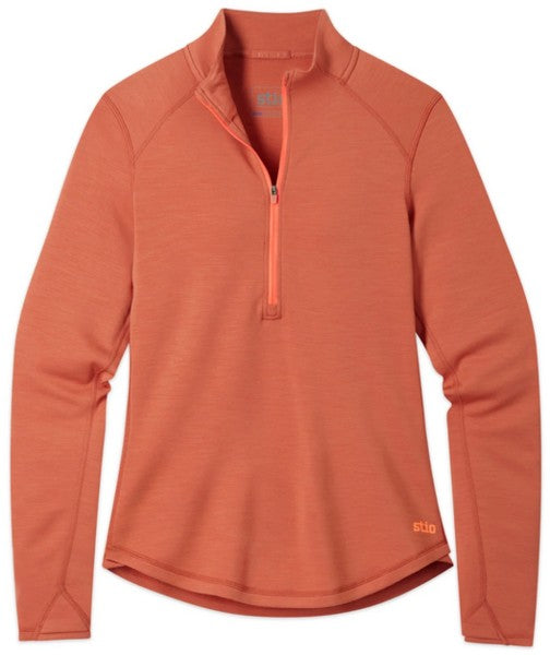 Stio Womens Basis PeakWool Midweight Half Zip